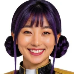 Peluca de Cantante K-Pop Moños