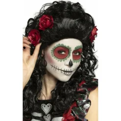Peluca de Catrina Rosas