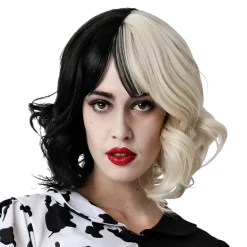 Peluca de Cruella Clásica