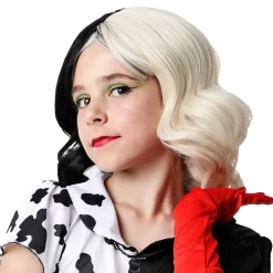 Peluca de Cruella Clásica infantil