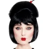 Peluca de Geisha Negra