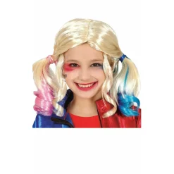 Peluca de Harley Coletas infantil