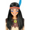 Peluca de Indio con Pluma infantil