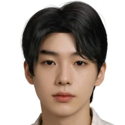 Peluca Demonio Cantante K-Pop Negra