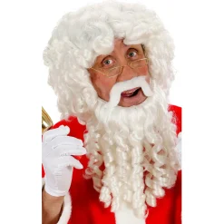 Peluca de Papá Noel Completa con Tirabuzones