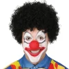 Peluca de Payaso Negra