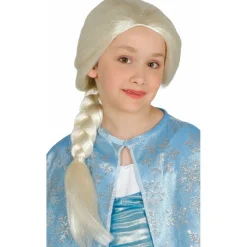 Peluca de Princesa del Hielo infantil