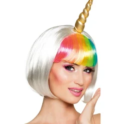 Peluca de Unicornio Corta