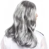 Peluca de Vampiro Gris Eco