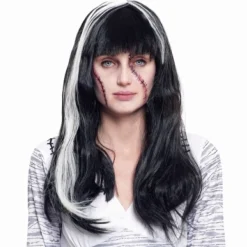 Peluca de Zombie Fantasma Larga