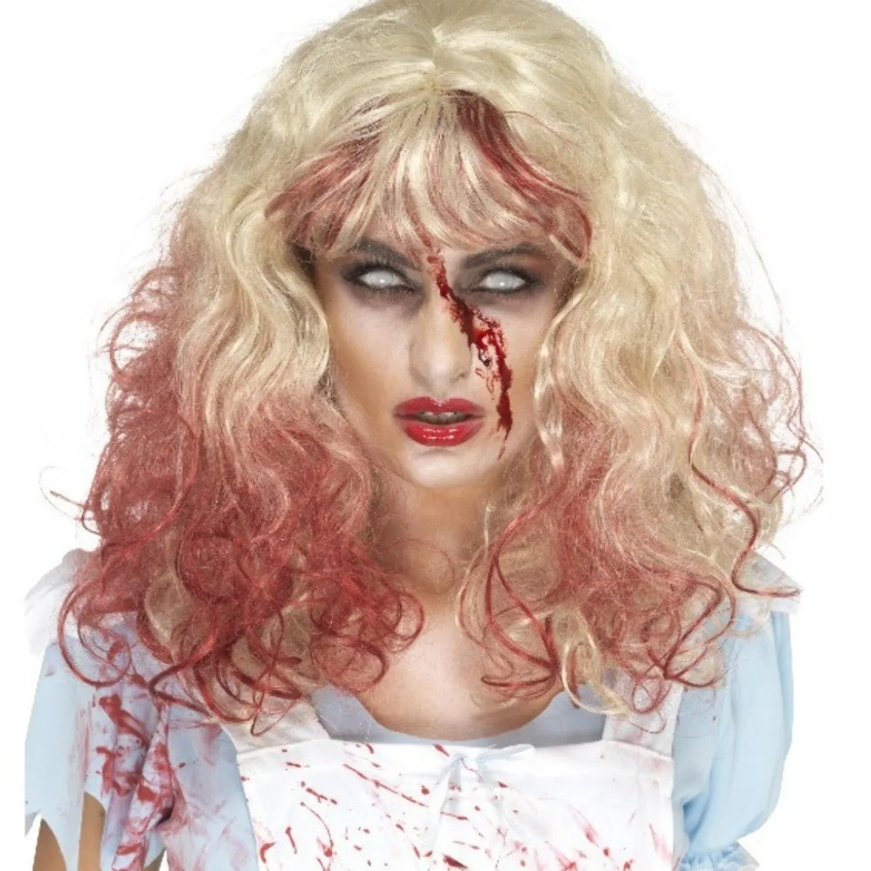 Peluca de Zombie Rubia