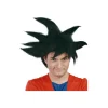 Peluca Guerrero Manga Negra