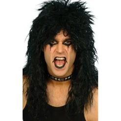 Peluca Heavy Negra
