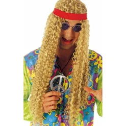 Peluca Hippie Ondulada