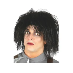 Peluca Negra Manostijeras