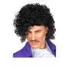 Peluca Negra Rizada Prince