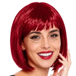 Peluca Pelirroja Bob