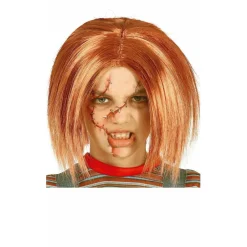 Peluca Pelirroja de Chucky infantil