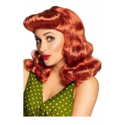 Peluca Pin-up Ondulada