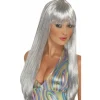 Peluca Plateada Glitter