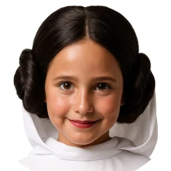 Peluca Princesa Leia Eco infantil