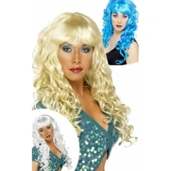 Peluca Sirena de varios Colores