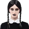 Peluca Trenzas Niña Siniestra