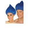 Peluca Troll Puntiaguda Azul