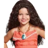 Peluca Vaiana™ Deluxe infantil