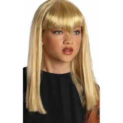 Peluca Vampiresa Traviesa Rubia infantil