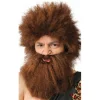 Peluca y Barba de Cavernícola Salvaje