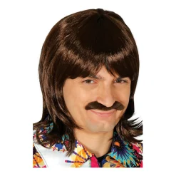 Peluca y Bigote Años 70