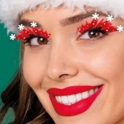 Pestañas Mamá Noel
