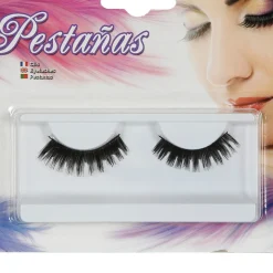 Pestañas Negras Largas