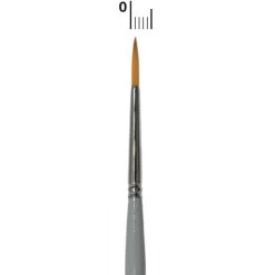 Pincel Plano 2mm Profesional