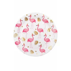 Platos de Flamenco Rosa