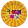 Platos de Hippie Peace