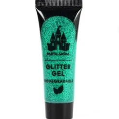 Purpurina en Gel Verde Biodegradable