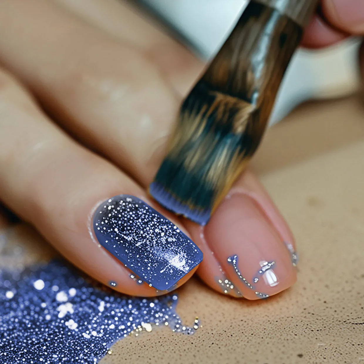 Purpurina Glitter Biodegradable Azul