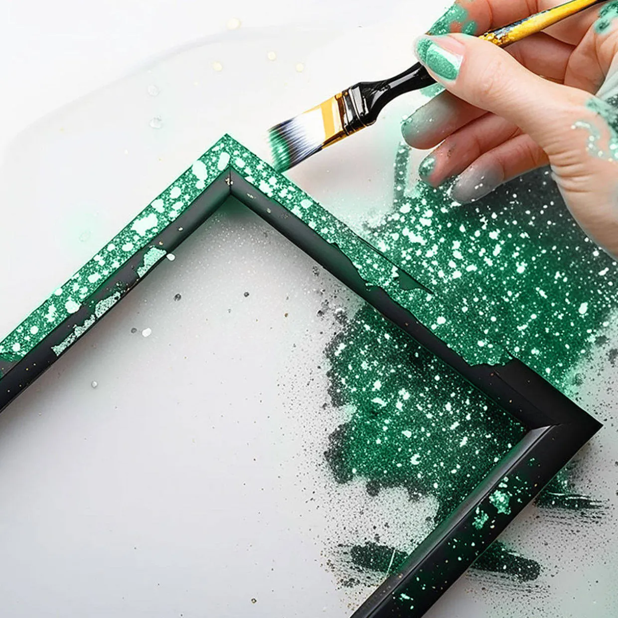 Purpurina Glitter Biodegradable Verde