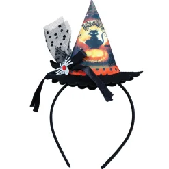 Sombrero Chic de Bruja Gato
