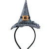 Sombrero Chic de Bruja Plata