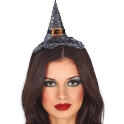 Sombrero Chic de Bruja Plata