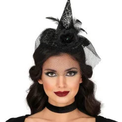 Sombrero Chic de Bruja Telarañas