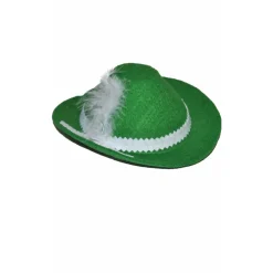Sombrero Chic de Tirolesa Verde