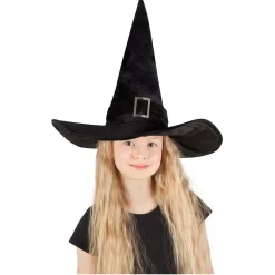 Sombrero de Bruja Negro infantil