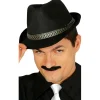 Sombrero de Gangster Negro Eco