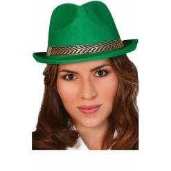 Sombrero de Gangster Verde