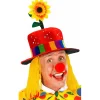 Sombrero de Payaso Rojo con pelo