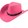 Sombrero de Vaquera Fucsia